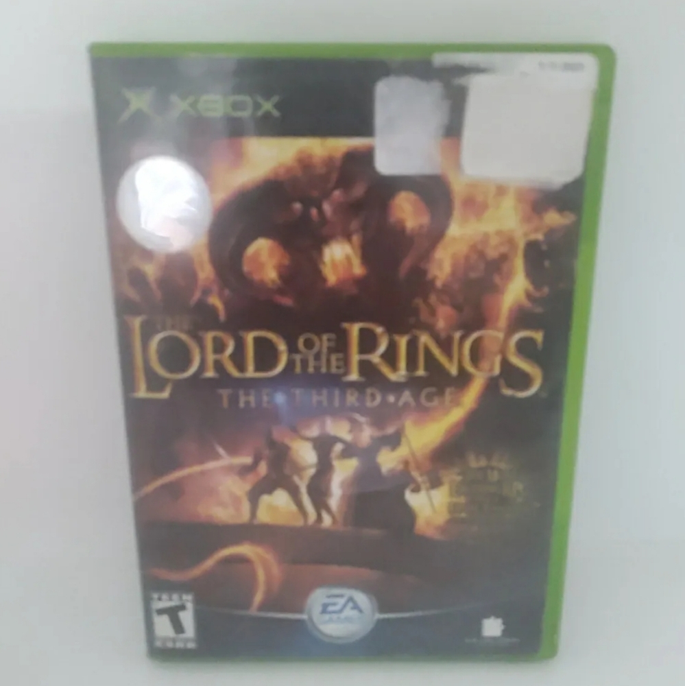 The Lord of the Rings The Third Age Xbox. Disc has light scratches .